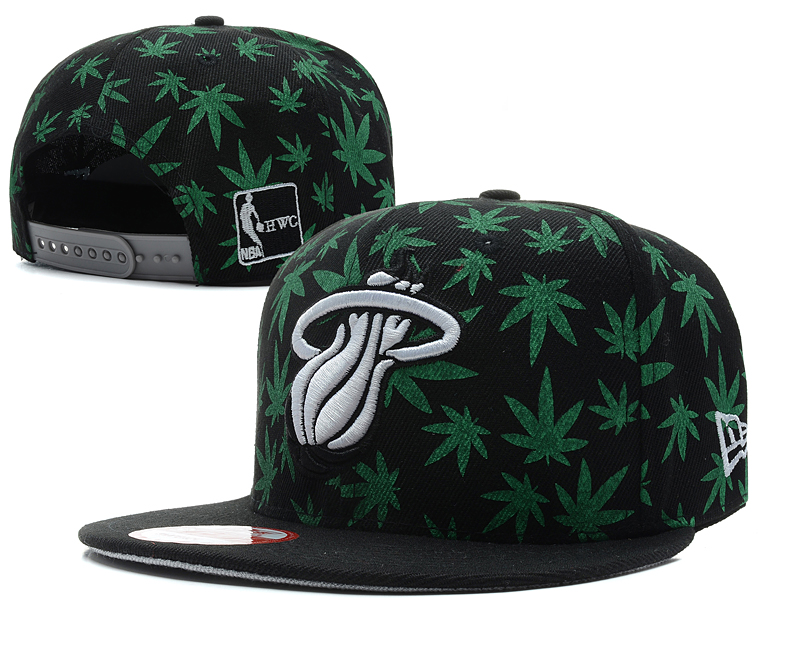 NBA Miami Heat NE Snapback Hat #131